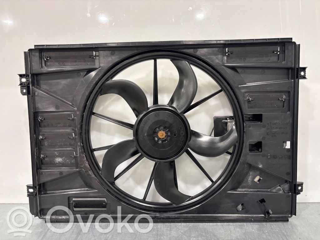 Volkswagen Golf VI Osłona wentylatora chłodnicy