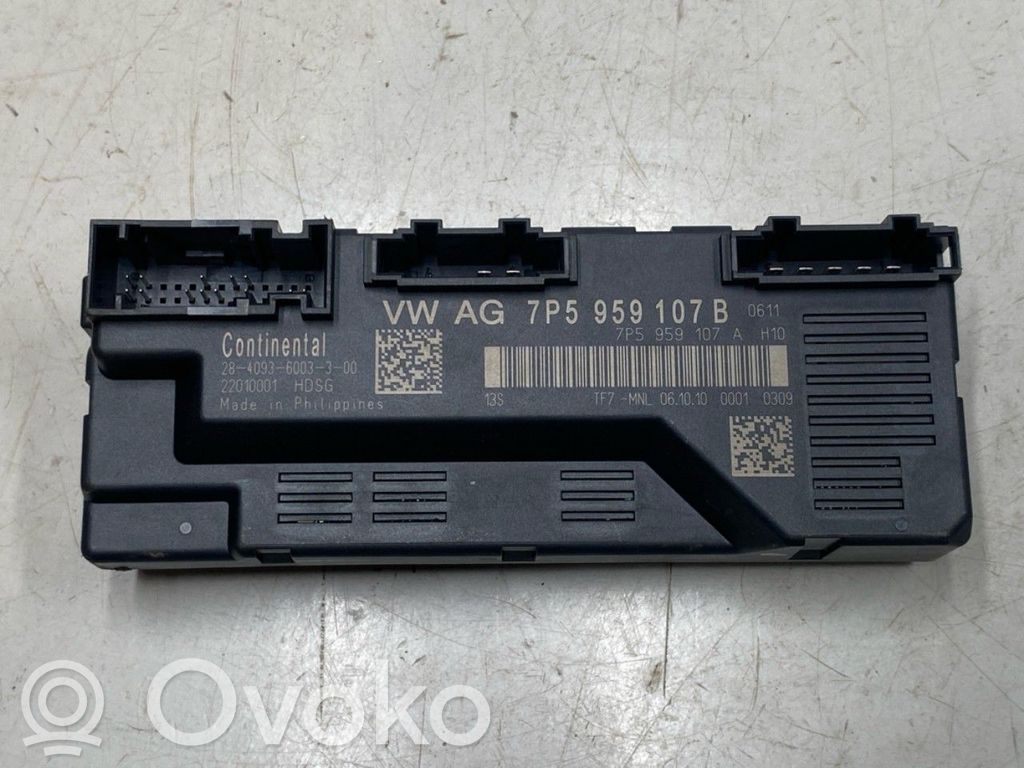 Porsche Cayenne (92A) Sterownik / Moduł elektrycznej klapy tylnej / bagażnika 