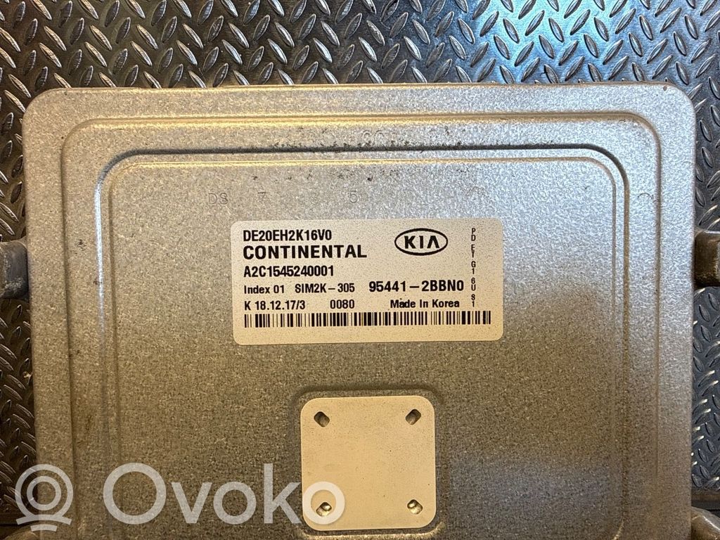 Unidad de control/módulo de la caja de cambios   954412BBN0,954412BBN0