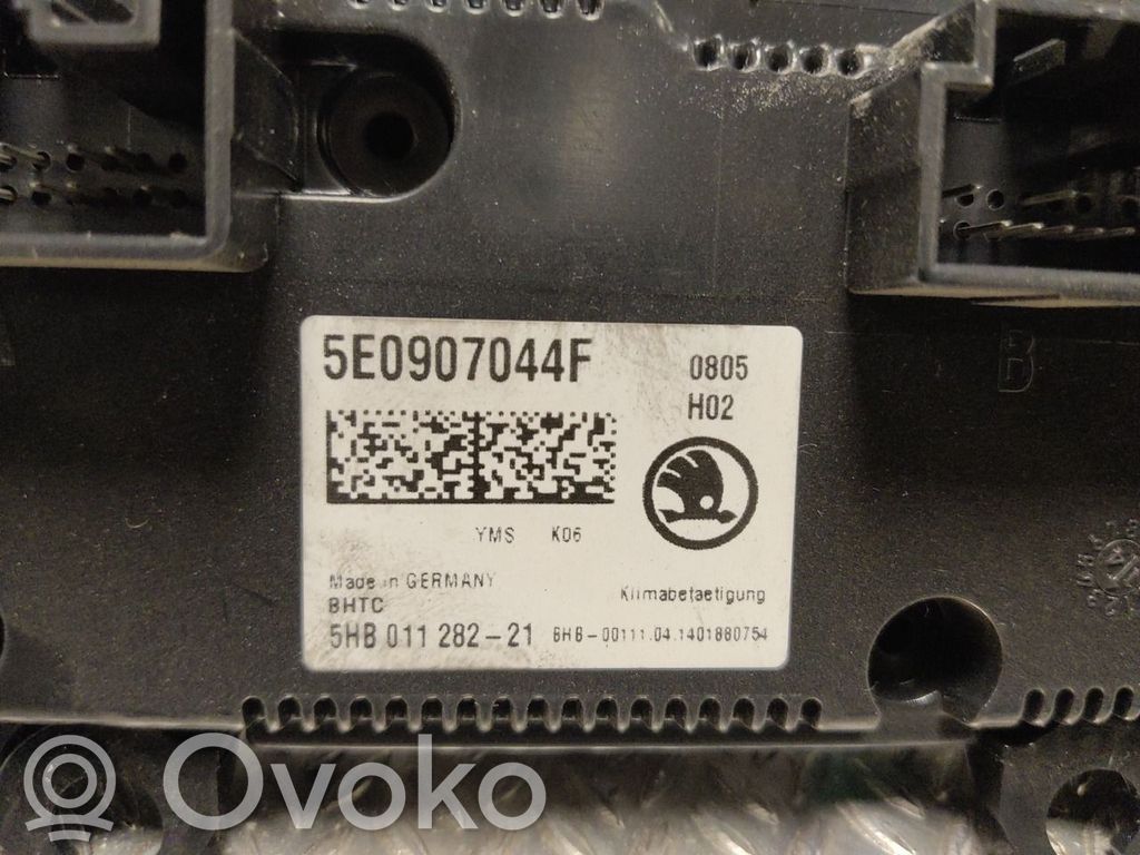 Skoda Octavia Mk3 (5E) Mascherina climatizzatore/regolatore riscaldamento