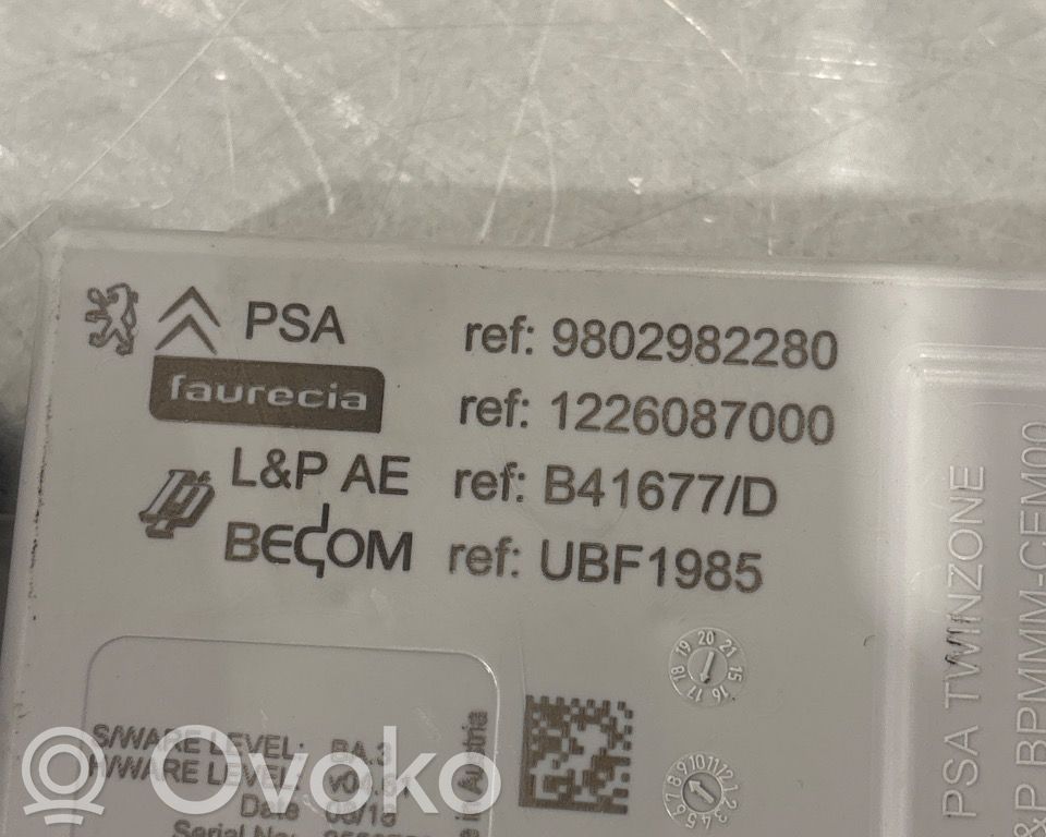 Peugeot 308 Autres unités de commande / modules 
