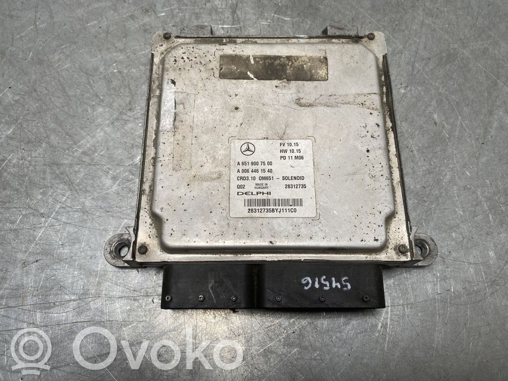 Mercedes-Benz E W212 Unitate control motor/modul ECU 