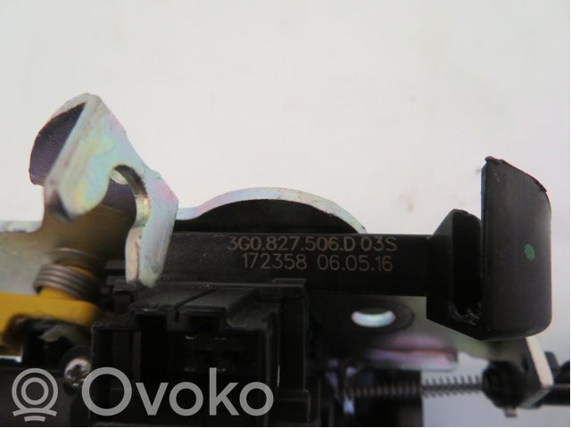 Volkswagen PASSAT B8 Loquet de verrouillage de hayon 