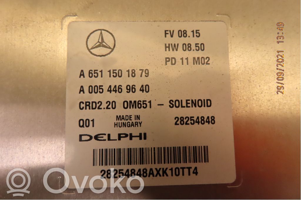 Mercedes-Benz Vito Viano W639 Centralina/modulo motore ECU 