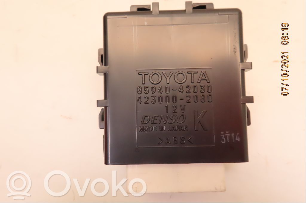 Toyota RAV 4 (XA40) Altri relè 