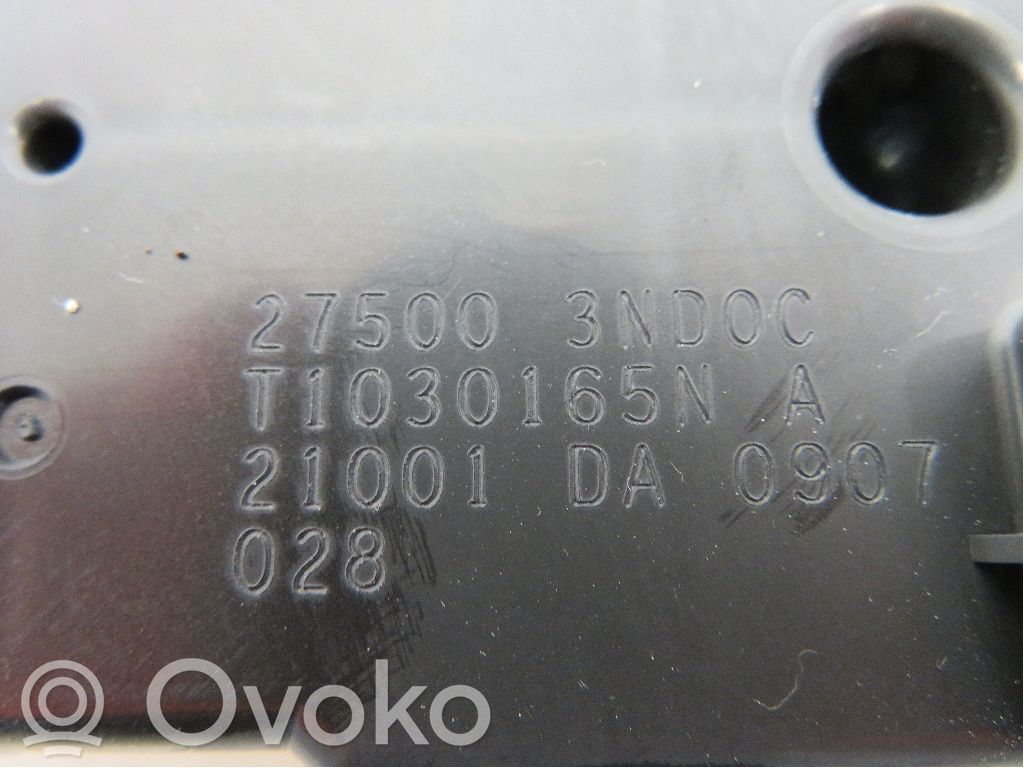 Console centrale, commande chauffage/clim   275003ND0B,275003ND0C,275003ND0C,275003ND0B,275003ND0C