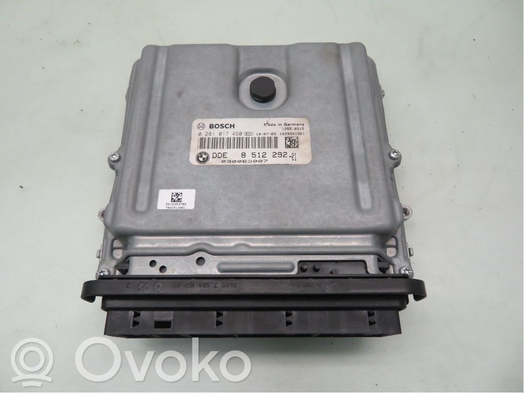 BMW 3 E90 E91 Unidad de control/módulo ECU del motor 