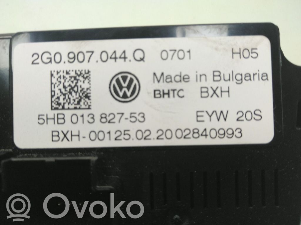 Panel klimatyzacji / Ogrzewania   2G0907044Q,5HB01382753,5HB01382753,2G0907044Q,5HB01382753