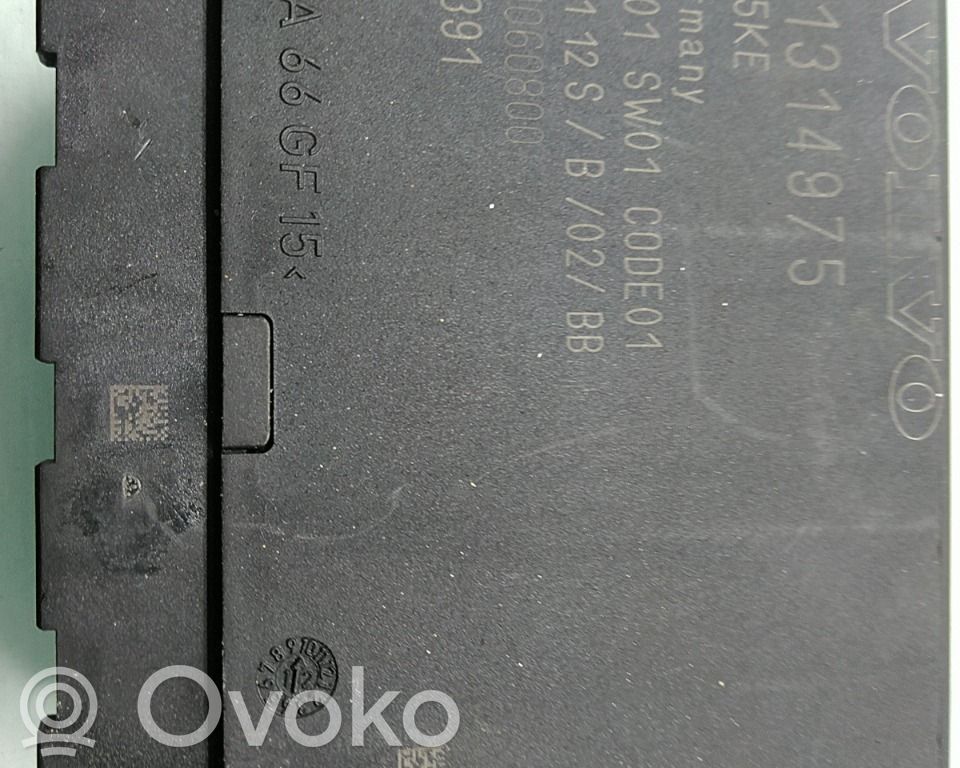 Pysäköintitutkan (PCD) ohjainlaite/moduuli   31423948,31314975,31314975,31314975,31423948