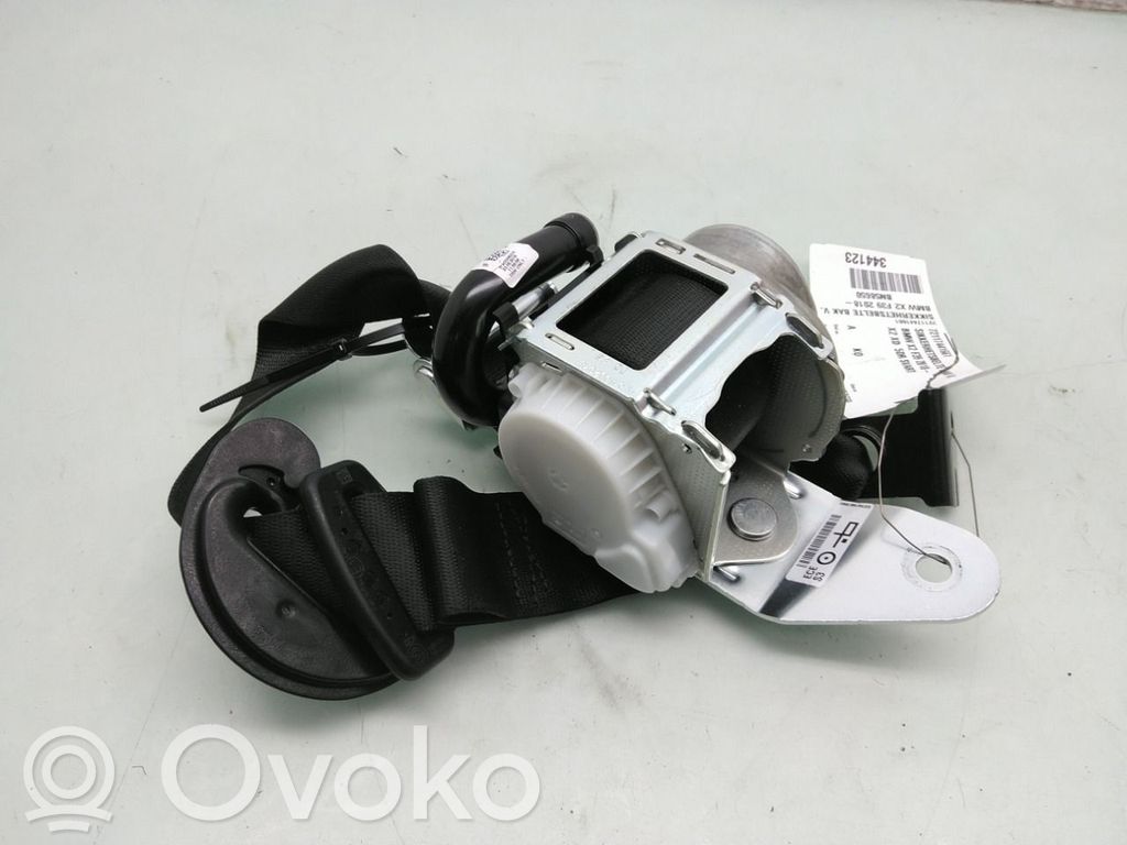 BMW X2 F39 Cinturón trasero