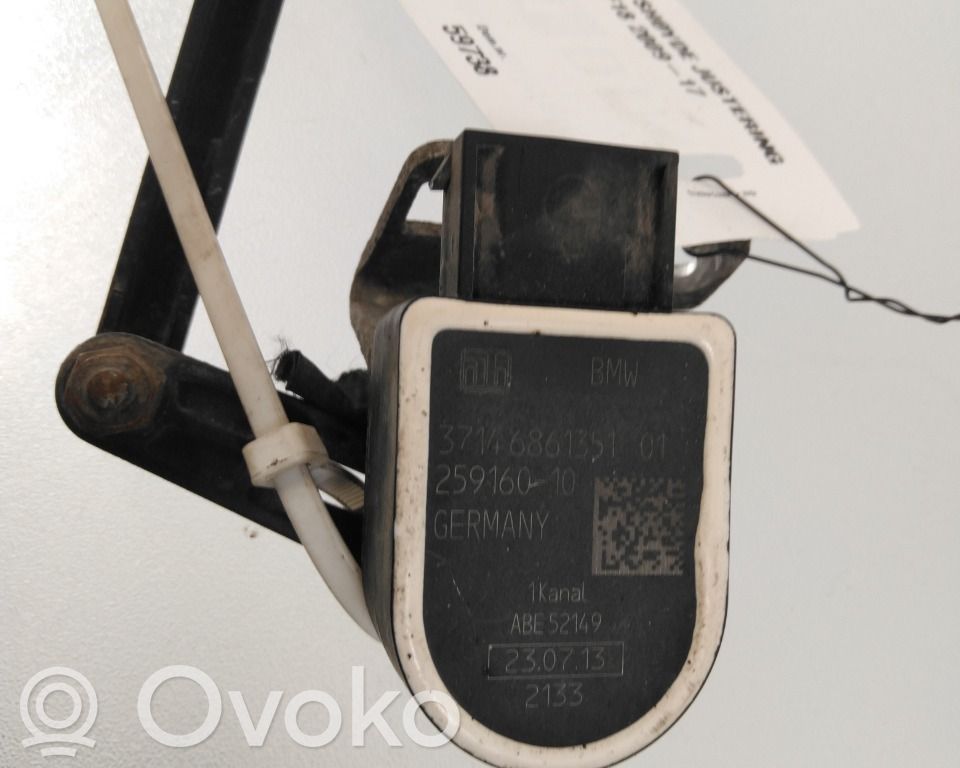BMW 5 F10 F11 Senzor înălțime suspensie față pneumatică 