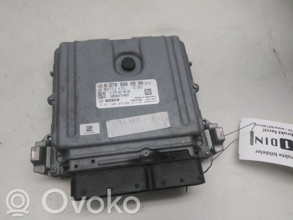 Mercedes-Benz B W246 W242 Unitate control motor/modul ECU 