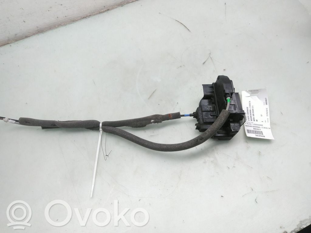 Nissan Qashqai Serrure de porte arrière