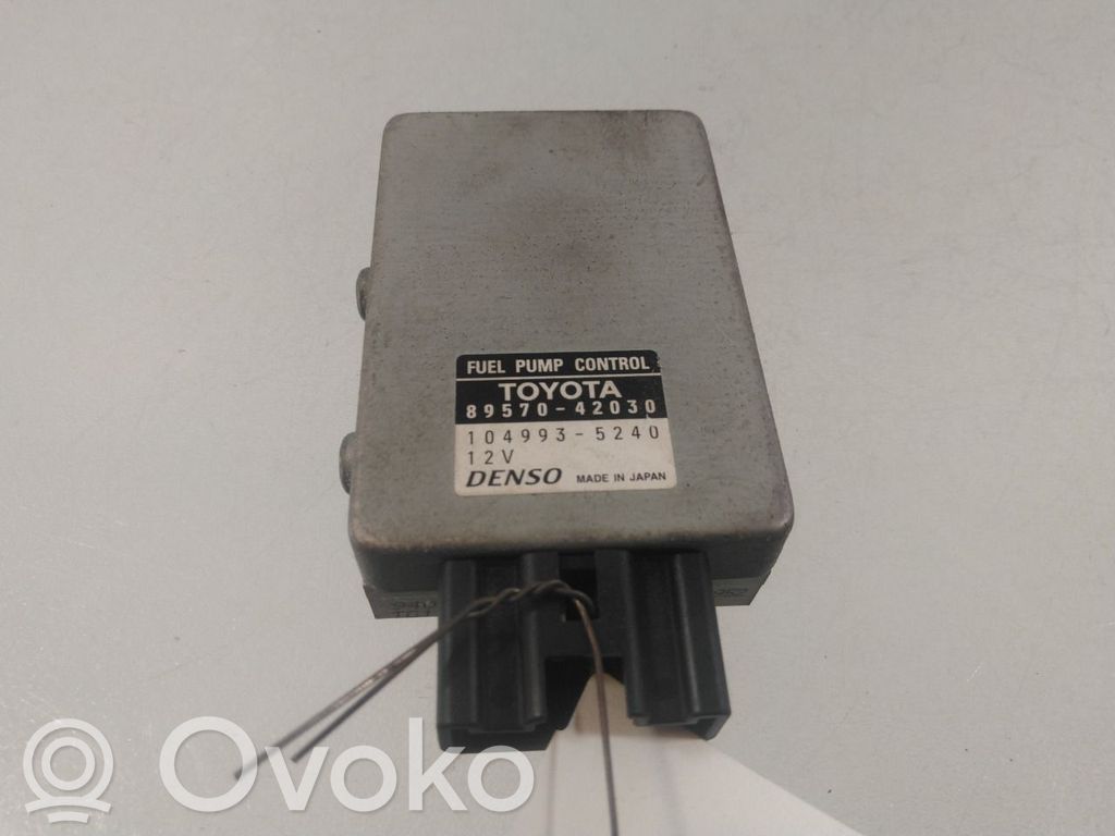 Toyota RAV 4 (XA40) Centralina/modulo pompa dell’impianto di iniezione 