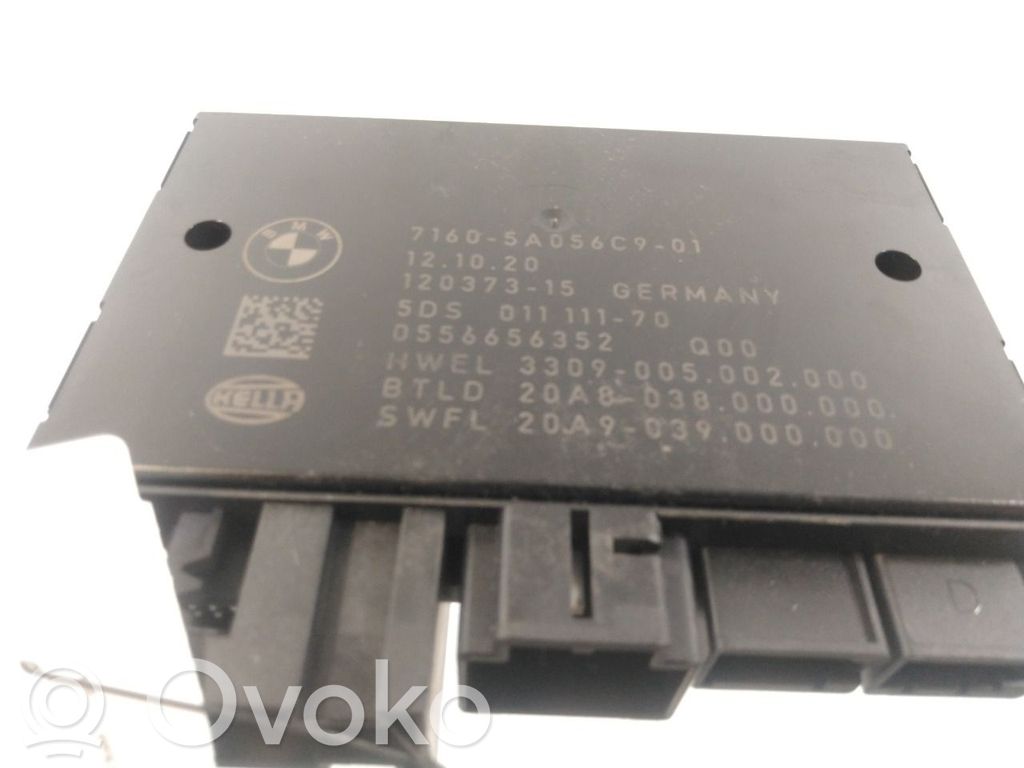 BMW 3 F30 F35 F31 Unitate/modul de comandă remorcă cu bară de tractare 