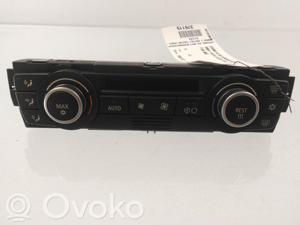BMW 1 E81 E87 Verkleidung Bedieneinheit Klimaanlage / Heizung