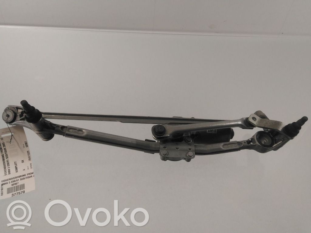 BMW 3 E90 E91 Tiranti del tergicristallo anteriore