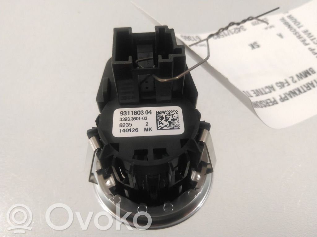 BMW 2 F22 F23 Interruptor de encendido/apagado del motor 