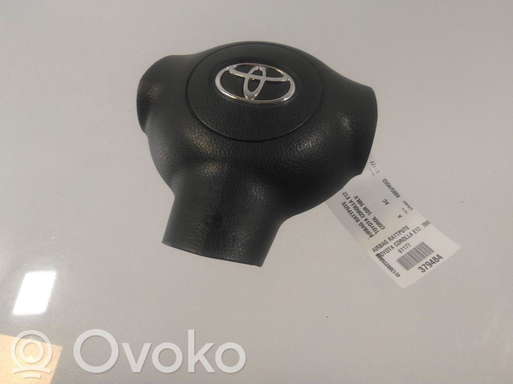 Toyota Corolla E120 E130 Airbag dello sterzo 