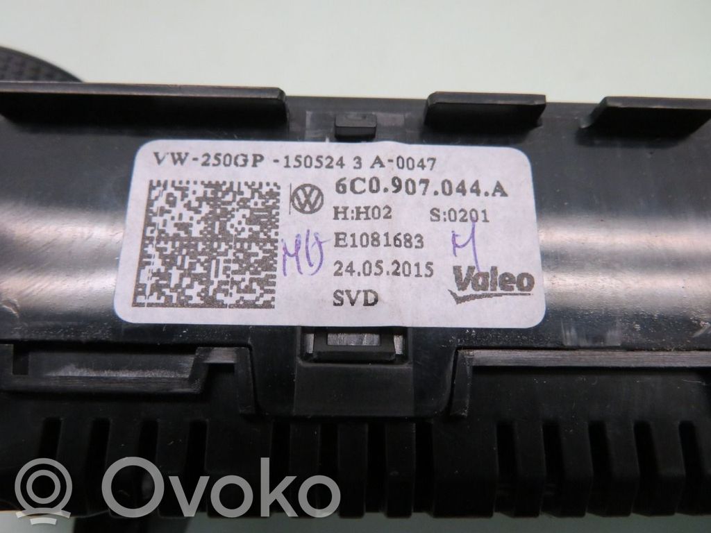 Volkswagen Polo V 6R Mascherina climatizzatore/regolatore riscaldamento