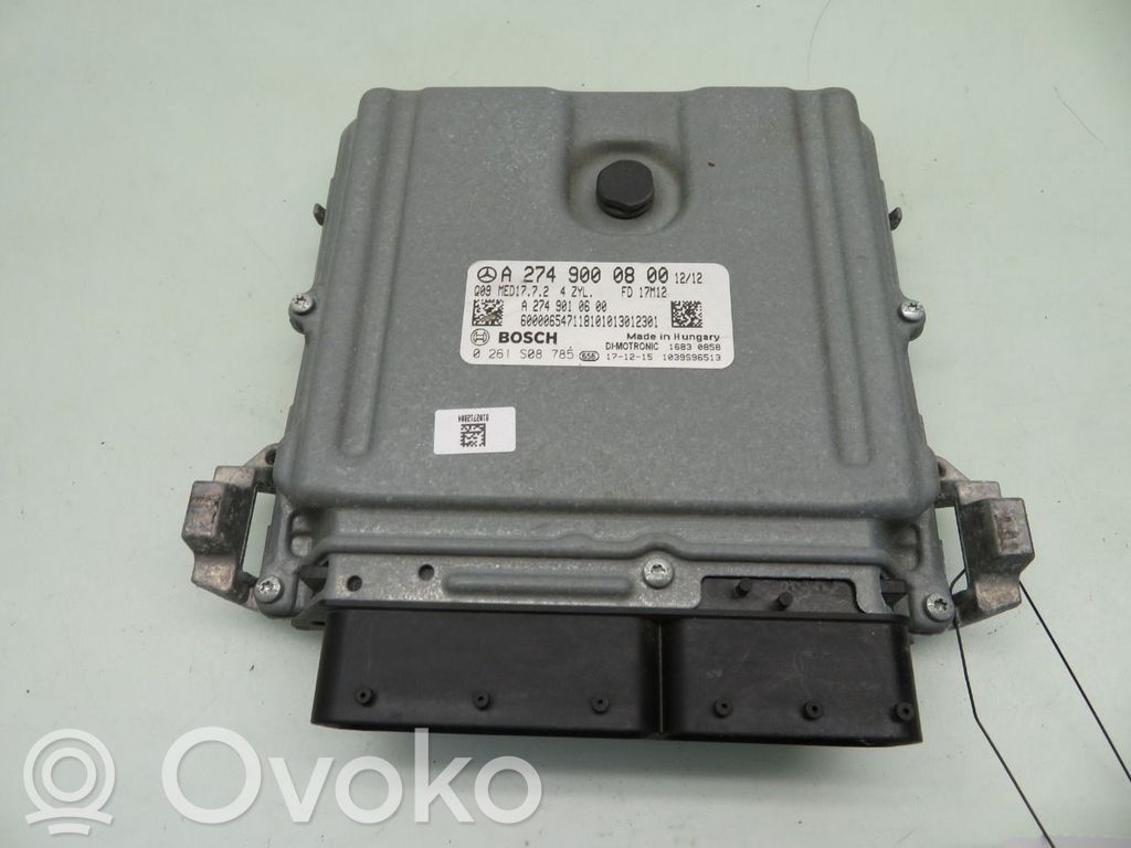 Mercedes-Benz C W205 Centralina/modulo motore ECU