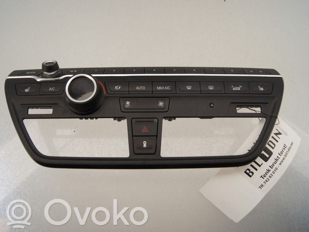 BMW i3 Console centrale, commande chauffage/clim 
