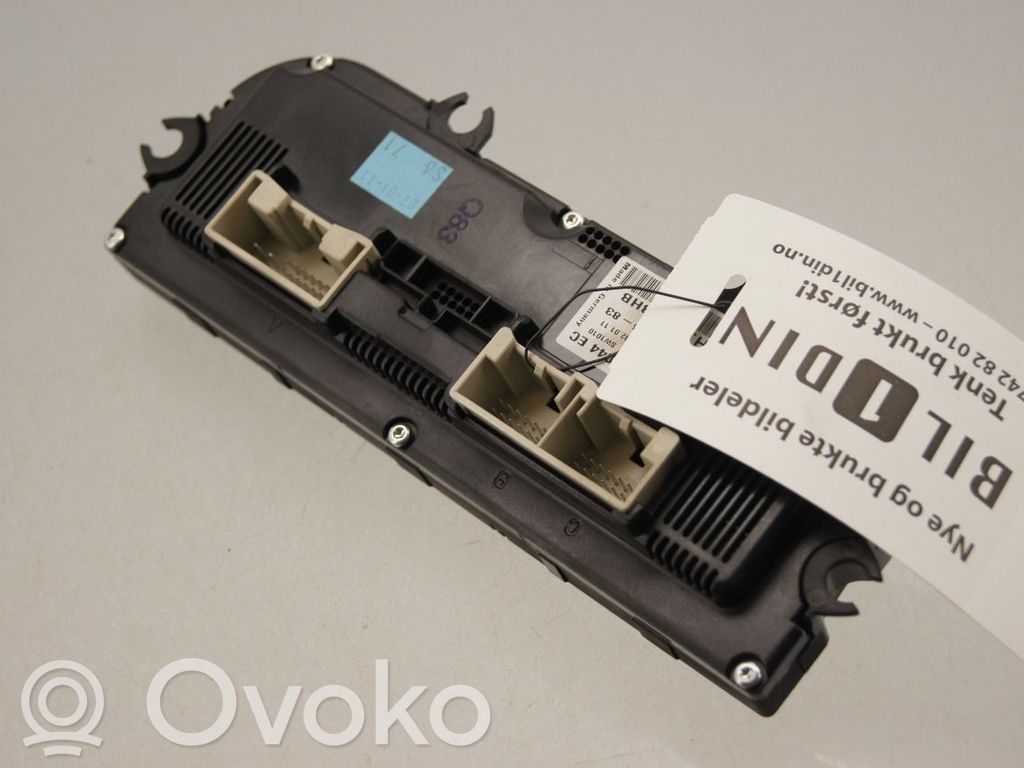 Volkswagen Golf VI Console centrale, commande chauffage/clim 