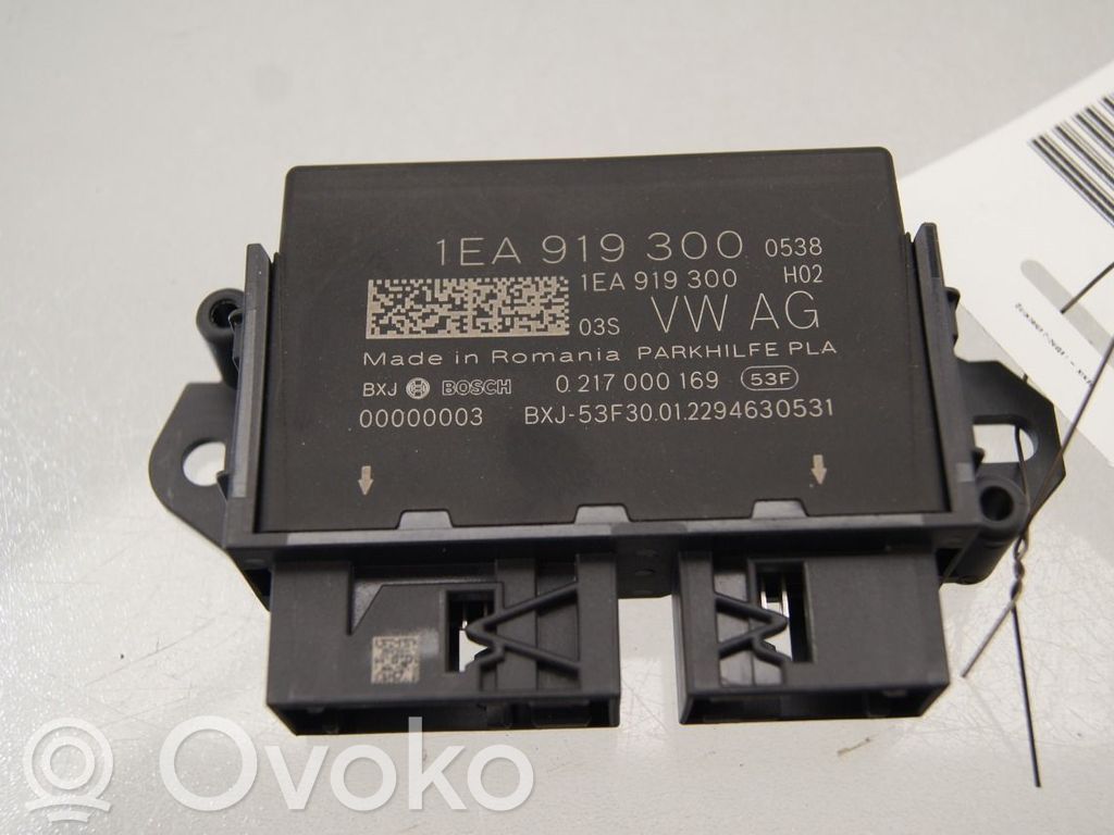 Volkswagen ID.3 Centralina/modulo sensori di parcheggio PDC
