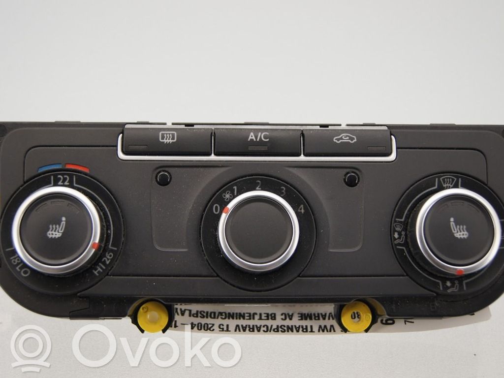 Volkswagen Transporter - Caravelle T5 Console centrale, commande chauffage/clim