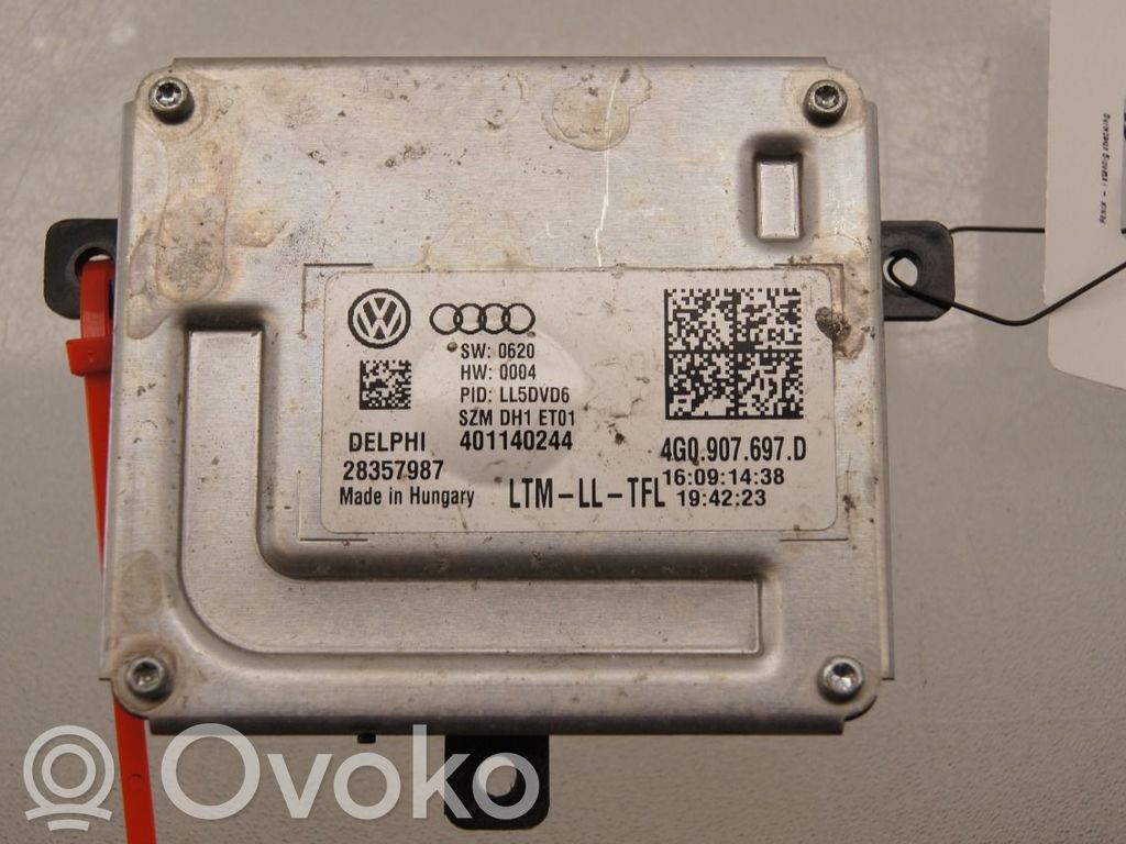 Unité de commande / module Xénon   4G0907697D,4G0907697D