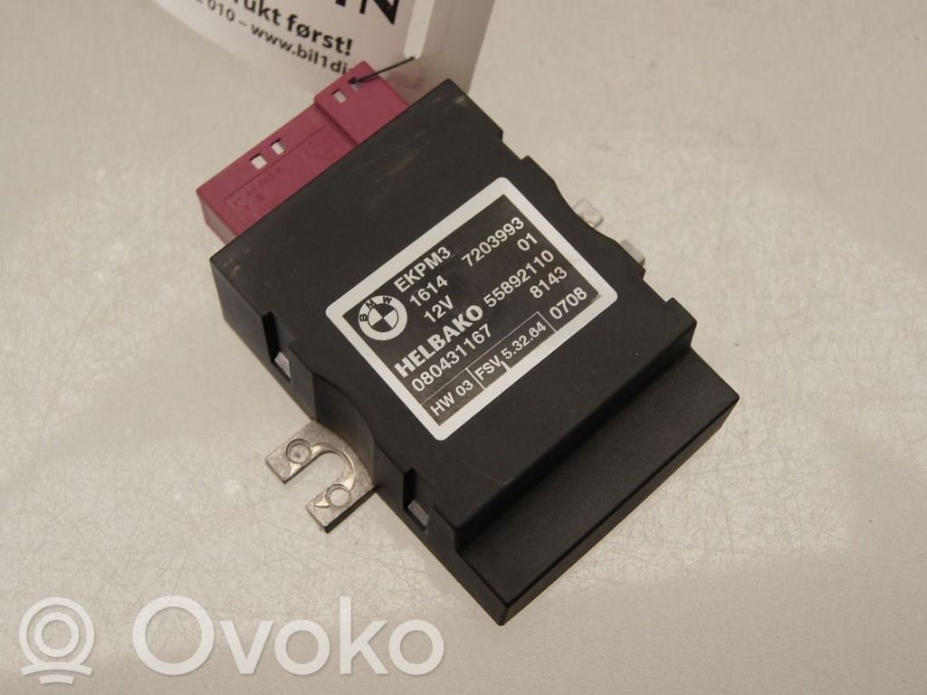 BMW 5 E60 E61 Centralina/modulo pompa dell’impianto di iniezione 