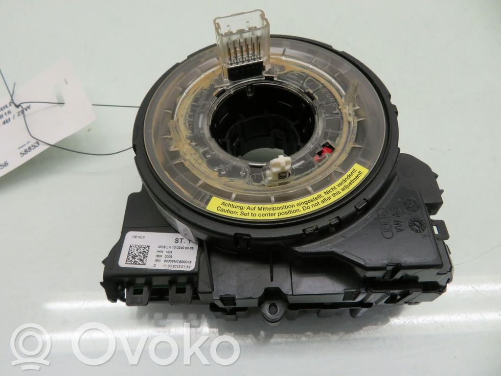 Audi Q5 SQ5 8R Innesco anello di contatto dell’airbag (anello SRS) 