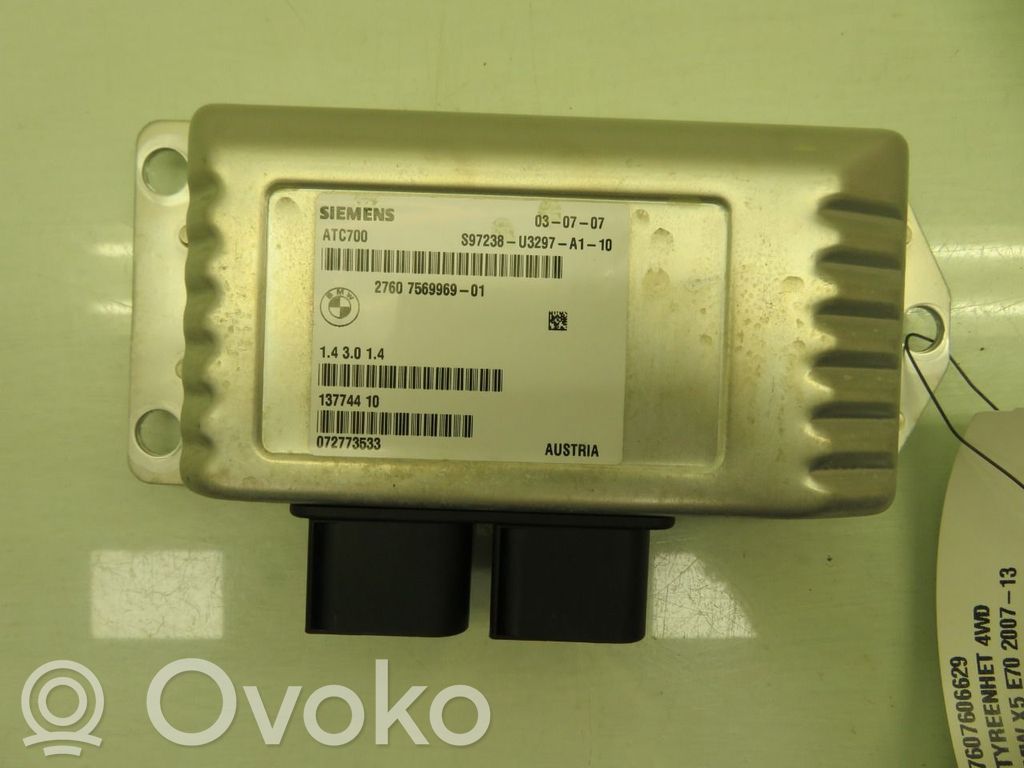 BMW X5 E70 Unidad de control/módulo ECU transmisión de par 