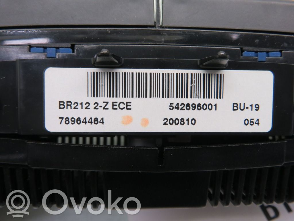 Mercedes-Benz E W212 Rămă unitate control climatizare 