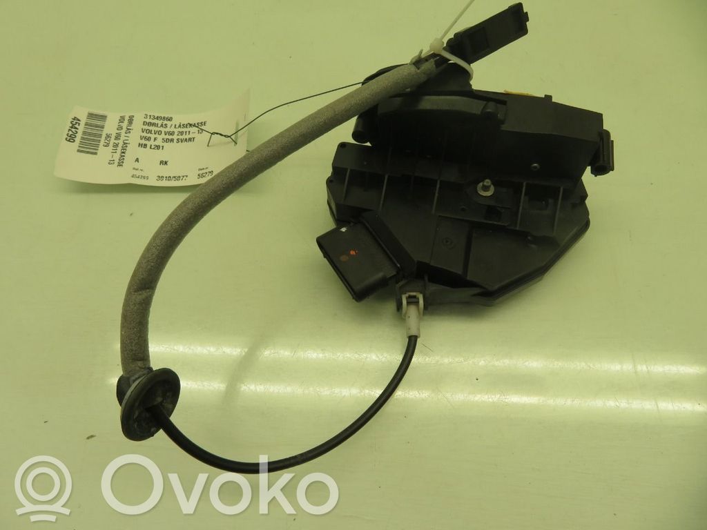 Volvo V60 Zamek drzwi tylnych 