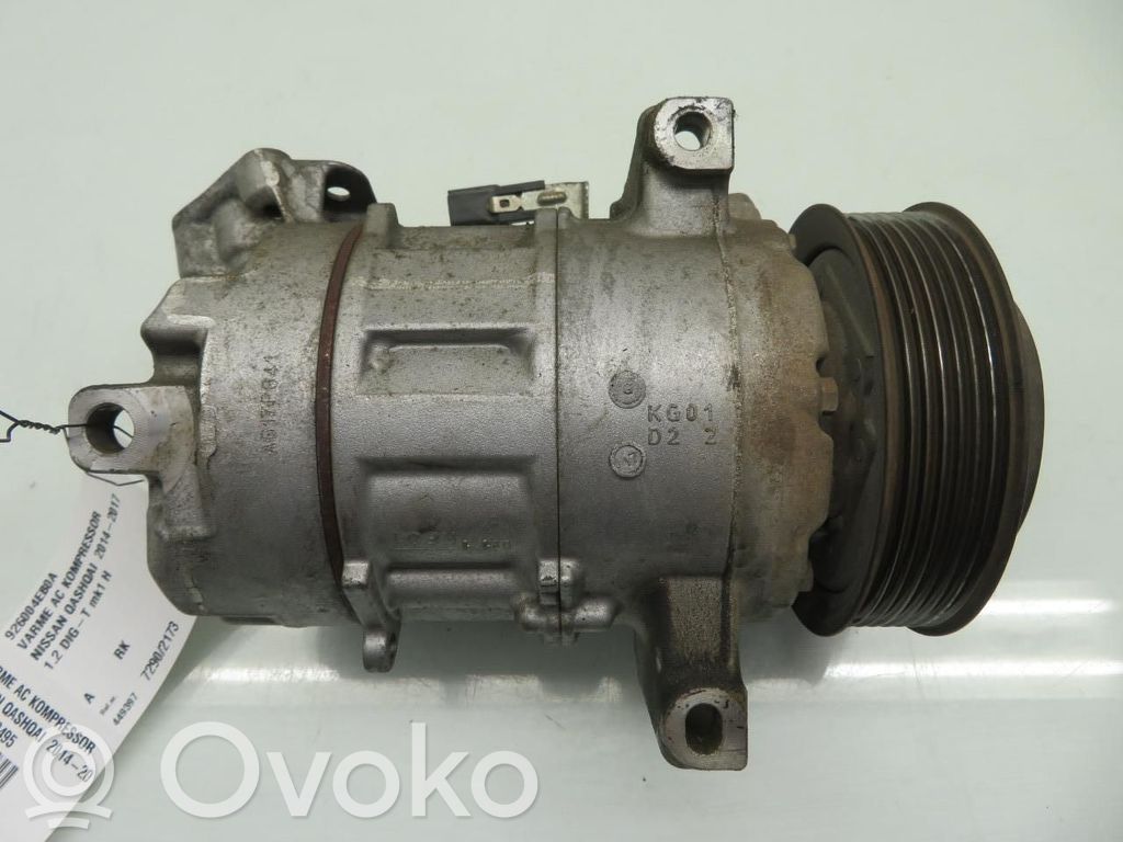 Nissan Qashqai Kompresor / Sprężarka klimatyzacji A/C 