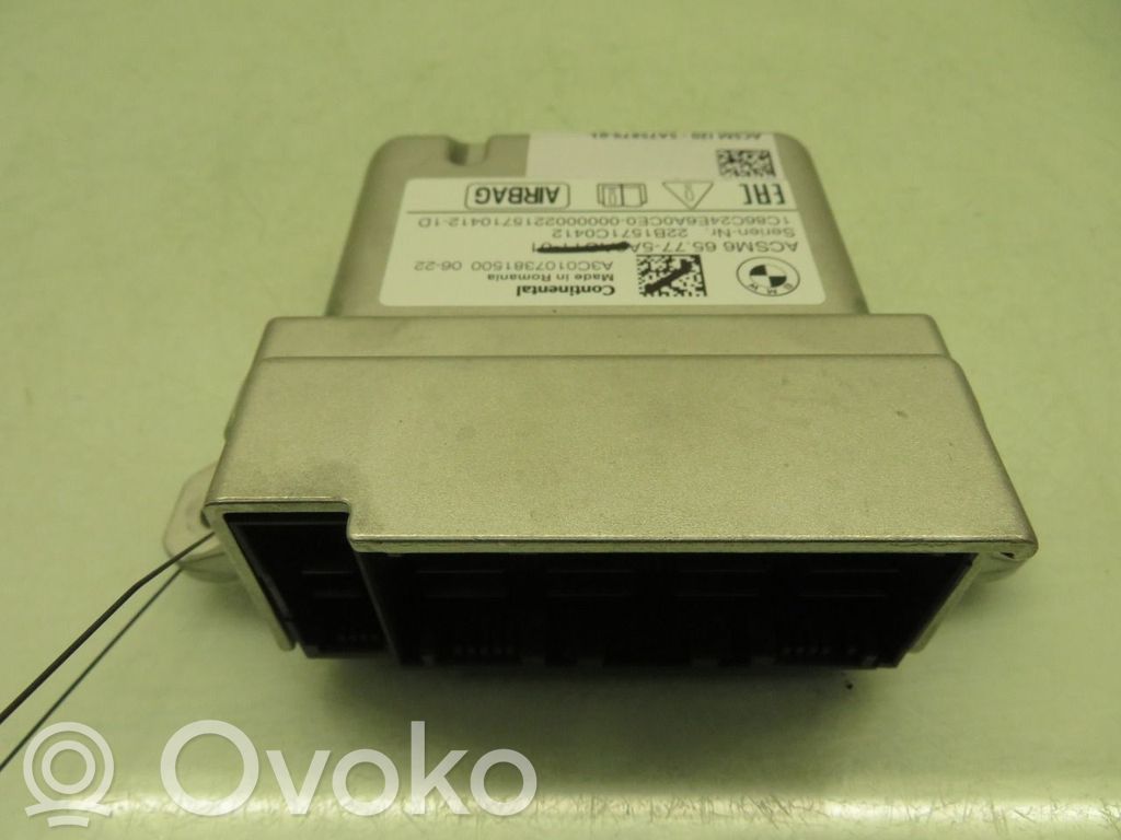 BMW iX Unitate/modul de comandă airbaguri