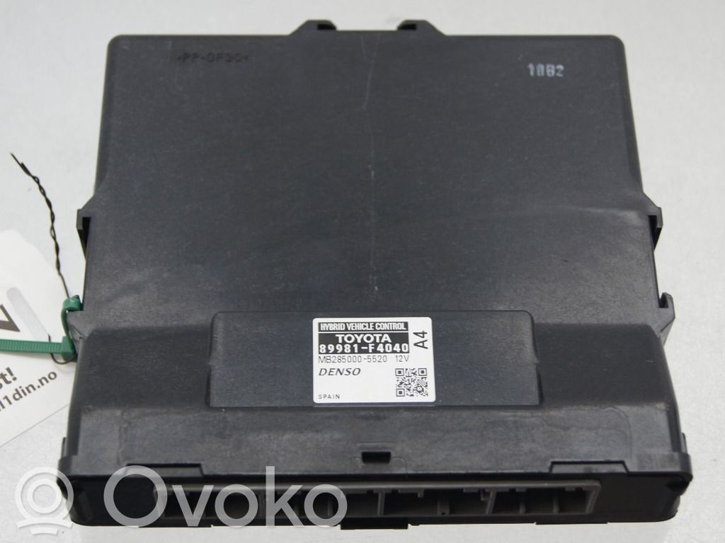 Toyota C-HR I Alte unități/module de control 