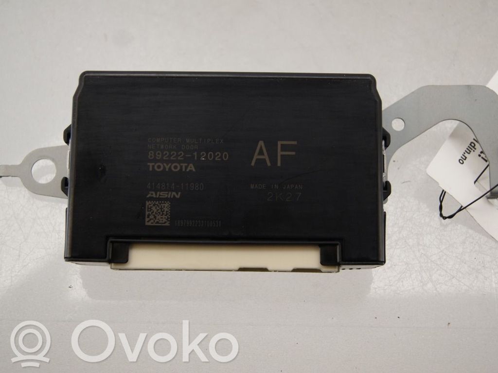 Toyota Corolla E210 E21 Sterownik / Moduł elektrycznej klapy tylnej / bagażnika