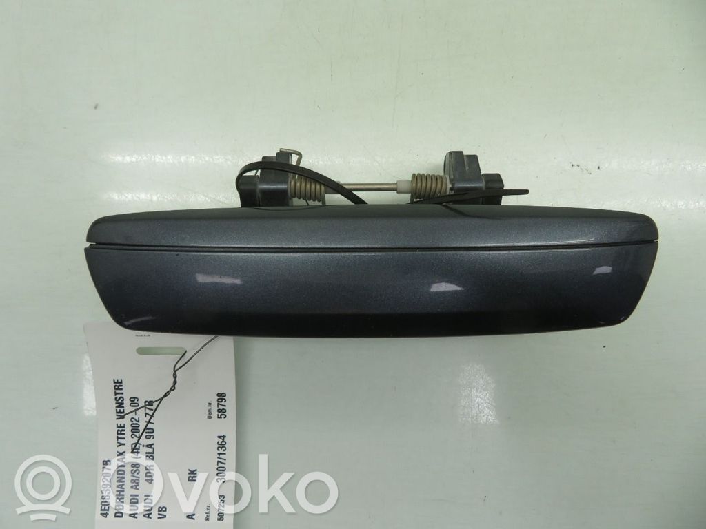Audi A8 S8 D3 4E Maniglia esterna per portiera posteriore 