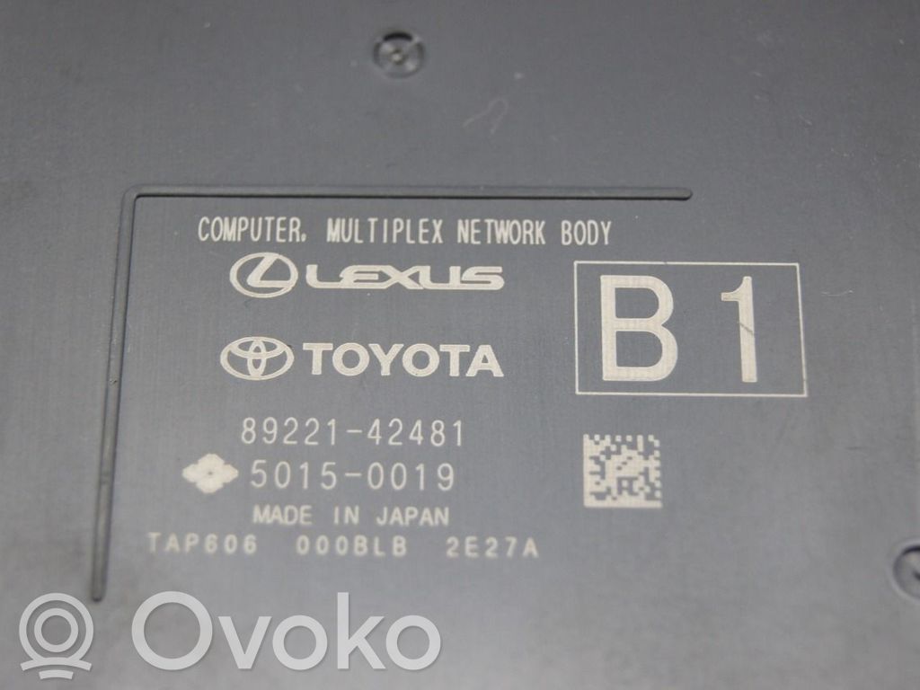 Toyota bZ4X Altre centraline/moduli