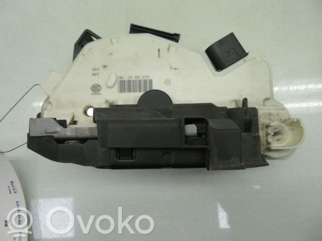 Skoda Fabia Mk3 (NJ) Serrure 