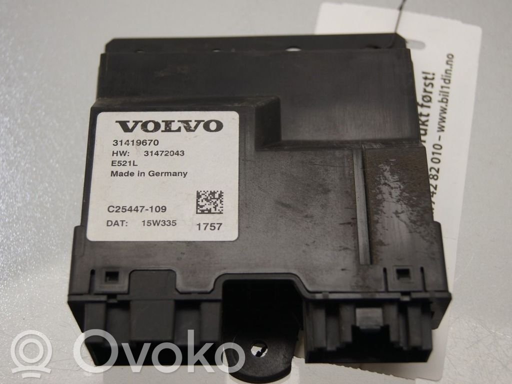 Tailgate/trunk control unit/module   32448576,31419670,31419670,31419670,32448576