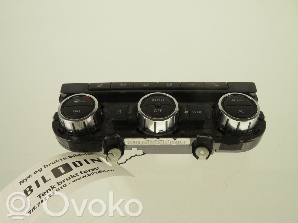 Volkswagen PASSAT B7 Console centrale, commande chauffage/clim 