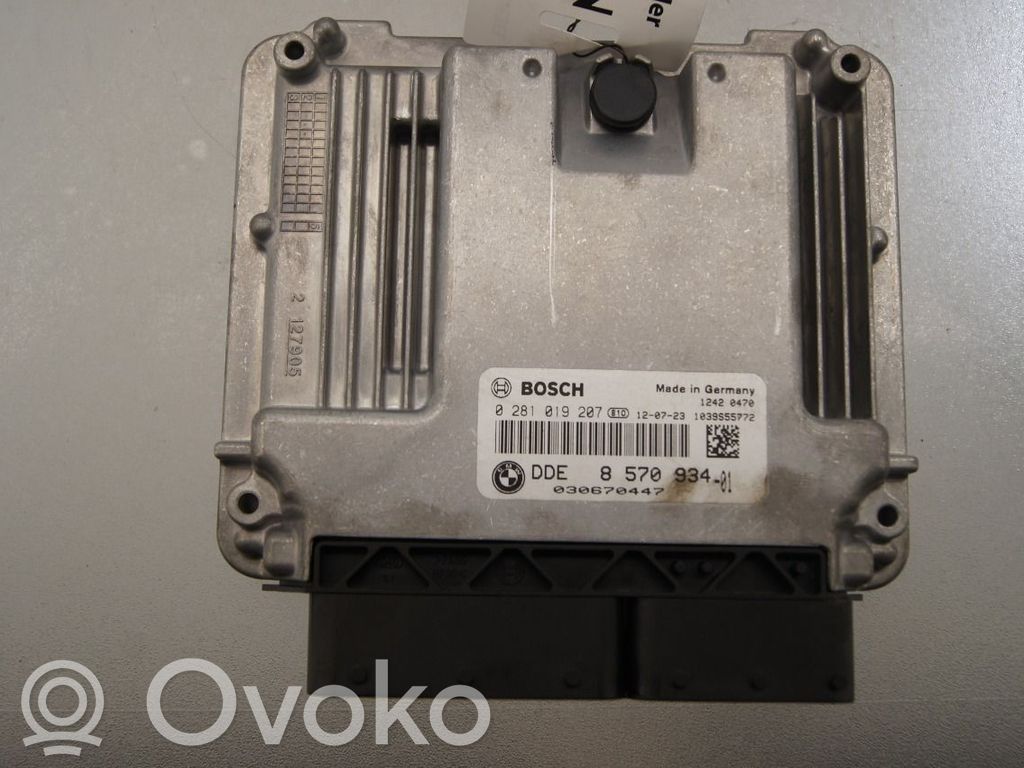 BMW 1 F20 F21 Motorsteuergerät ECU