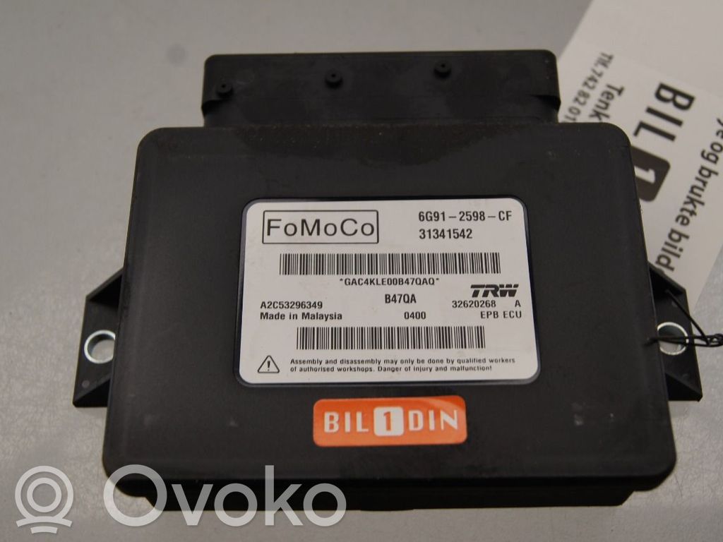 Volvo V60 Modulo di controllo del freno a mano 