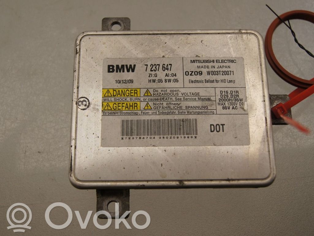 BMW 5 F10 F11 Unitate/modul control lămpi xenon 