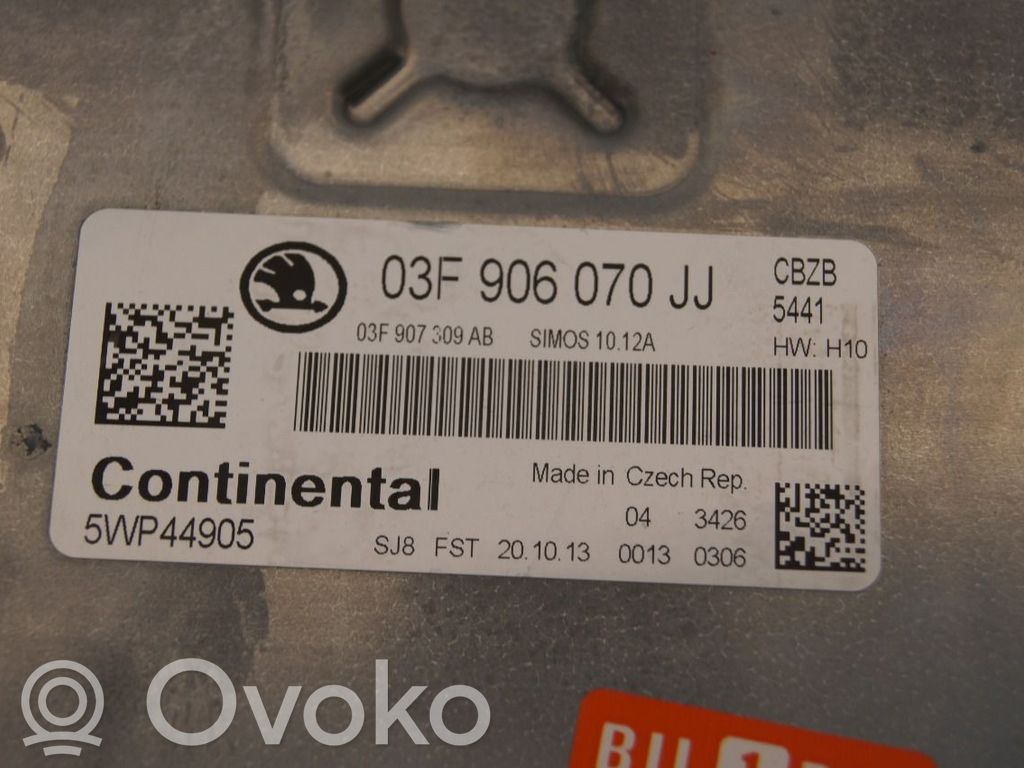 Skoda Yeti (5L) Engine control unit/module ECU 
