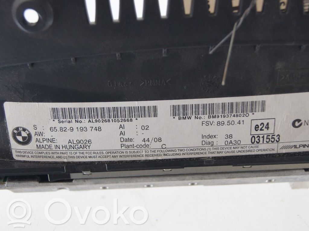 BMW 3 E90 E91 Muut kojelaudan osat