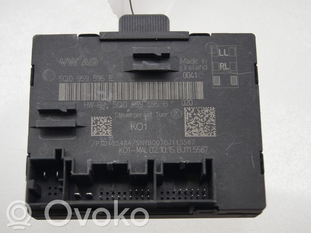 Volkswagen PASSAT B8 Centralina/modulo portiere 